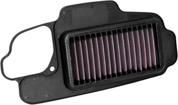 High-flow Air Filter Black, Red, 1, nordicamoto.ro