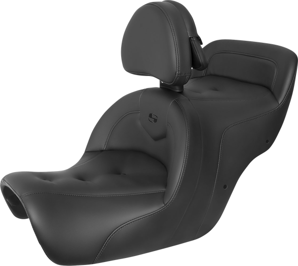 Roadsofa Pillow Top Seat Black, 2, nordicamoto.ro