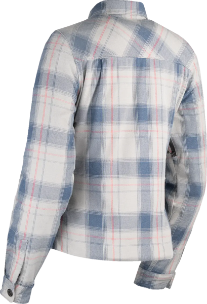 Női Fallblock flanel kabát, szürke, fehér, M-es méret, 3, nordicamoto.ro
