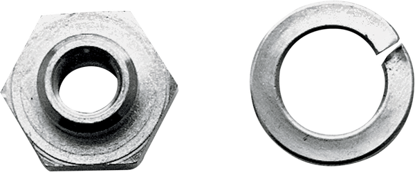 Seat Post Rod Locknut Silver, 1, nordicamoto.ro