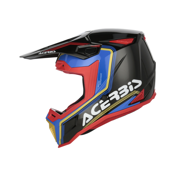 Acerbis Whoops Graphic sisak, fekete/kék, XS, 9, nordicamoto.ro