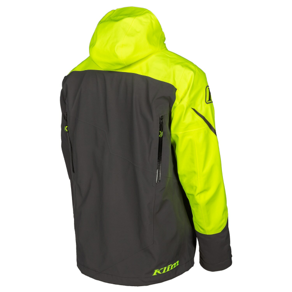 Klim Storm nem bélelt motoros dzseki, fekete – Hi-Vis, 37, nordicamoto.ro