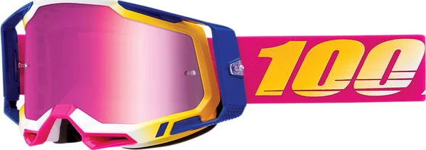 Ochelari 100% Racecraft 2 Mission Mirror/Pink, 2, nordicamoto.ro