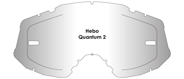 Hebo Quantum 2 átlátszó AirScreen lencse, 2, nordicamoto.ro
