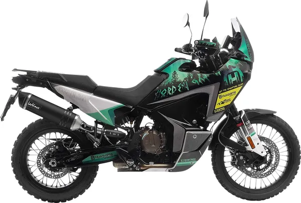 LeoVince LV One Evo Black Edition csőre szerelhető kipufogórendszer a Honda NC750X-hez, 8, nordicamoto.ro