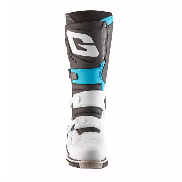 Cizme Mx/Enduro Gaerne SG-22 Limited Edition White/Black/Blue, 8, nordicamoto.ro