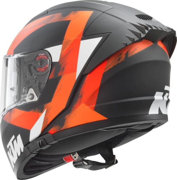 KTM Breaker Evo sisak, narancssárga/fekete/fehér, S-es méret (55–56), 3, nordicamoto.ro