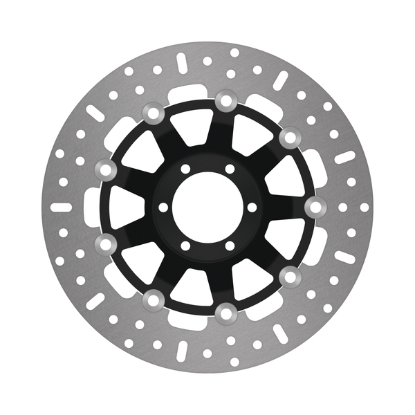 X-series Brake Rotor Black, Silver, Stainless Steel, 1, nordicamoto.ro
