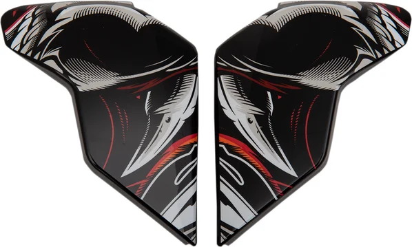 Placi laterale casca Icon Airflite™ Black/Red/White One size fits all, 2, nordicamoto.ro