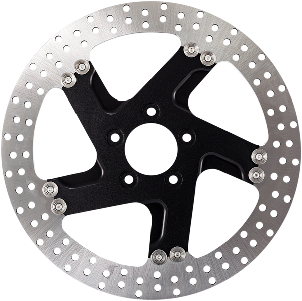 Two-piece Brake Rotor Black, 1, nordicamoto.ro