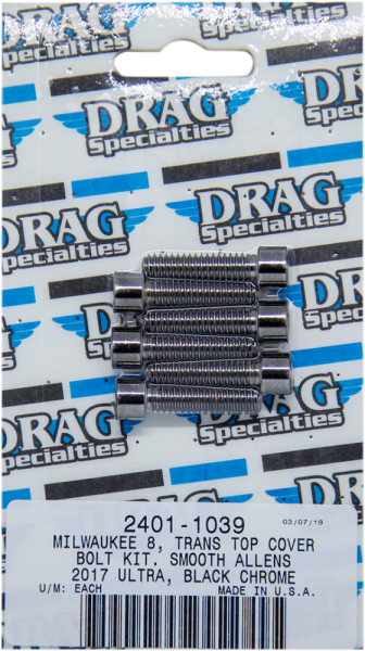M-eight Bolt Kit Black, 1, nordicamoto.ro
