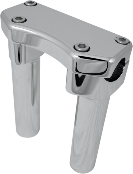 Handlebar Riser & Top Clamp Kit Silver, 1, nordicamoto.ro