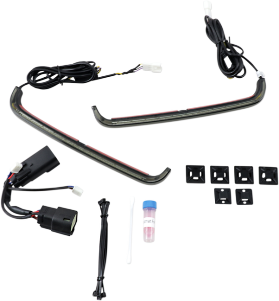 Led Low-profile Bagz Accent Lights Red, 1, nordicamoto.ro