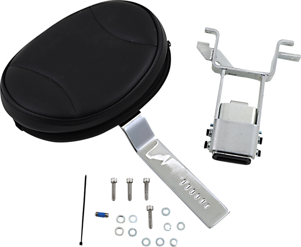 Plug-n-go Driver's Backrest Black, Chrome, 2, nordicamoto.ro