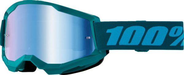 Ochelari 100% Strata 2 Green/Blue ONE SIZE, 1, nordicamoto.ro