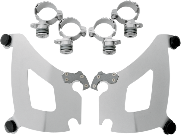 Bullet Fairing Mount Kit Polished, 1, nordicamoto.ro