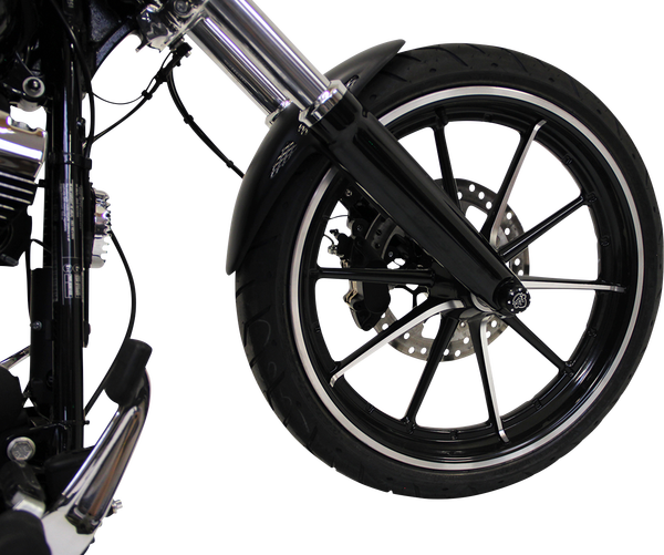 Front Fender Custom Black, 3, nordicamoto.ro