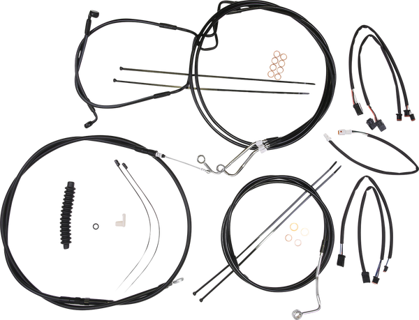 Xr Handlebar Installation Kit Black, 2, nordicamoto.ro