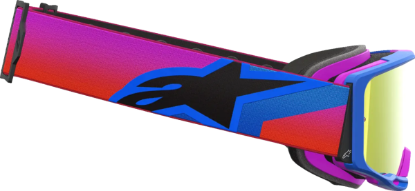 Alpinestars Vision 8 Corp szemüveg, kék/narancssárga/lila, EGY MÉRET, 6, nordicamoto.ro