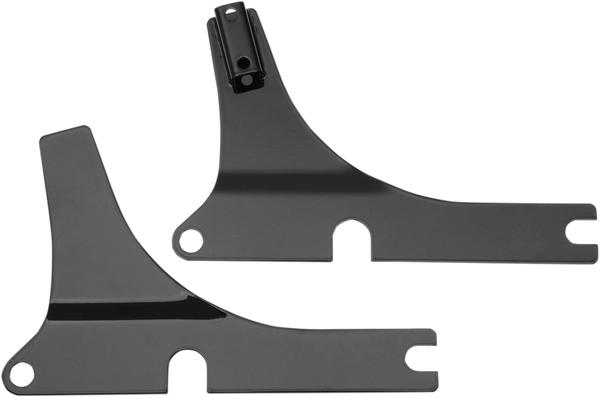 Sissy Bar Side Plates Black, 1, nordicamoto.ro