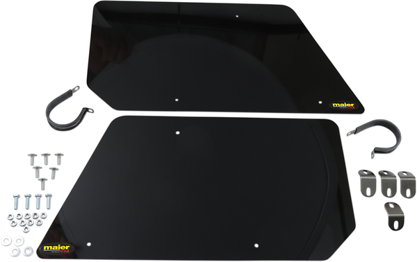 Replacement Number Plates Black, 1, nordicamoto.ro