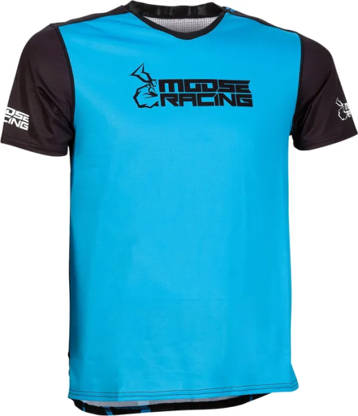 Tricou Moose Racing MTB Blue/Black XL, 1, nordicamoto.ro