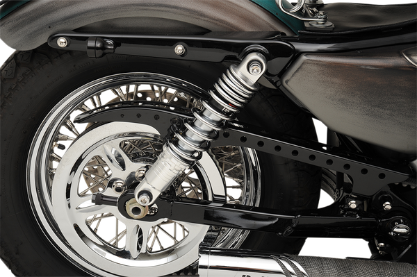 Premium Ride-height Adjustable Shocks Black, Chrome, Anodized, 1, nordicamoto.ro