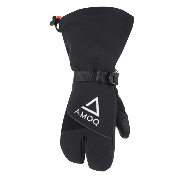 AMOQ Astral V2 fekete motoros kesztyű, M/9, 6, nordicamoto.ro