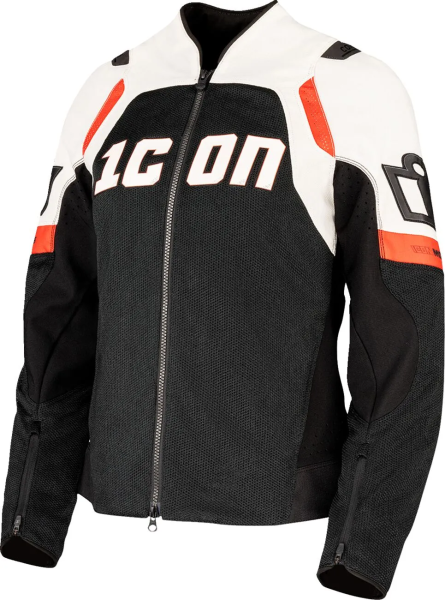 ICON Women's Contra3 Jacket Black, White  M, 1, nordicamoto.ro