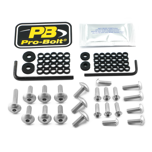 Fairing Bolt Kit For Honda Silver, 1, nordicamoto.ro