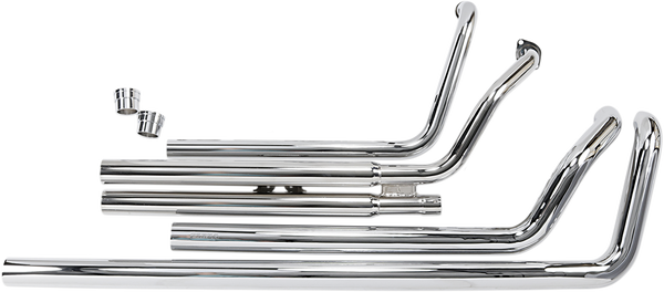 Speedster Long Exhaust System Chrome, 1, nordicamoto.ro