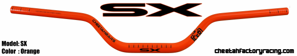 CFR SX Bar (SNOWBIKE) Orange, 1, nordicamoto.ro