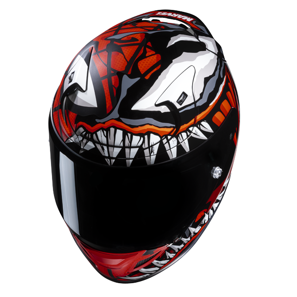 Casca HJC RPHA 12 Maximized Venom Marvel Rosu S, 4, nordicamoto.ro