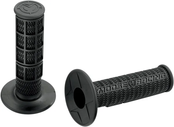 MOOSE RACING Flange Style Stealth Mx Grips Black, 1, nordicamoto.ro