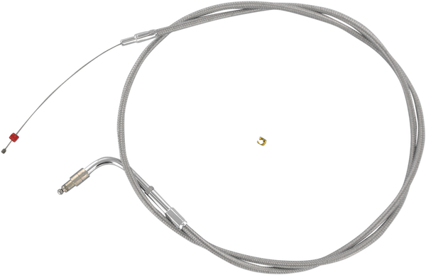 Stainless Steel Throttle/idle Cable Silver +152 mm (6''), 1, nordicamoto.ro