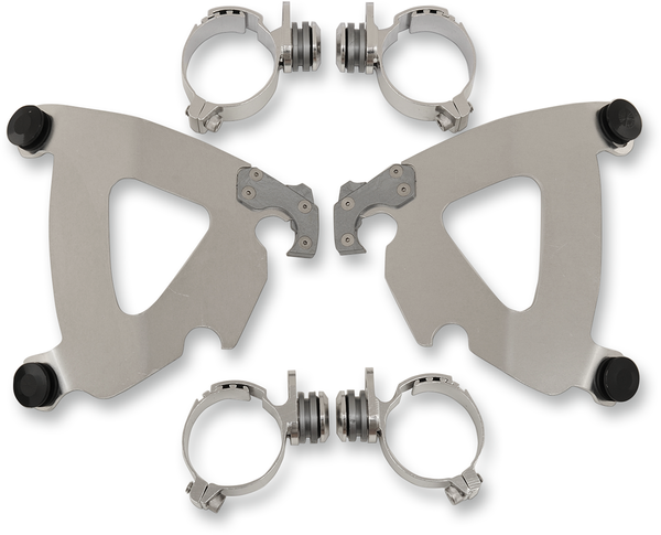 Road Warrior Trigger-lock Mount Kit Polished, 1, nordicamoto.ro