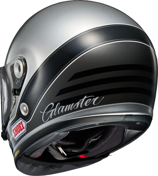SHOEI GLAMSTER06 ABIDING TC-10 teljes arcú bukósisak, fekete/szürke/ezüst, M-es méret, 6, nordicamoto.ro
