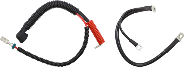 Battery Cable Set Black, 2, nordicamoto.ro