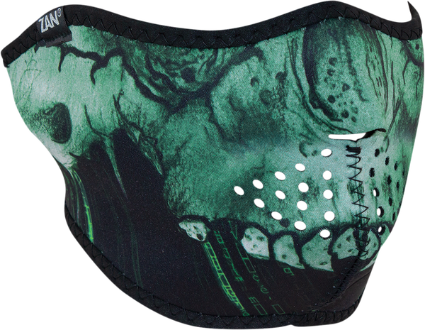 Zan Headgear neoprén félálarc – Cyber Skull, 1, nordicamoto.ro
