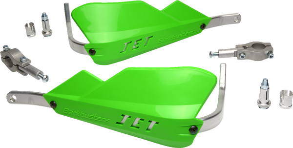 Jet Handguards For Straight Handlebar Green, 1, nordicamoto.ro