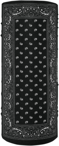 Motley Tube Black Paisley Black, 1, nordicamoto.ro