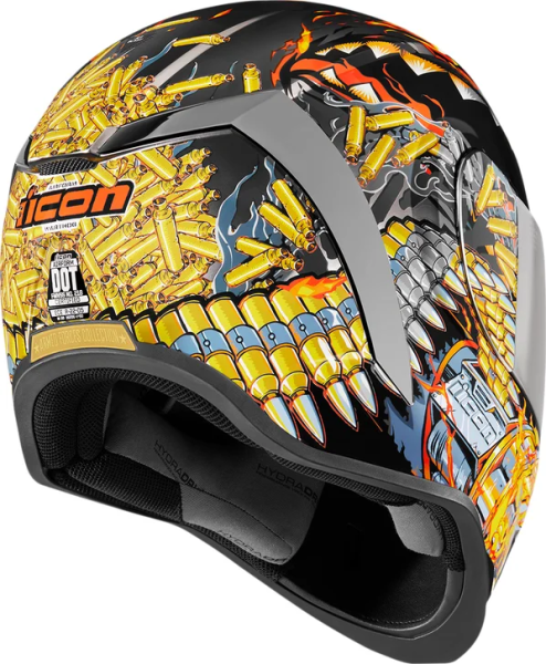Casca Icon Airform™ Warthog Black/Orange/Silver/Yellow M, 9, nordicamoto.ro
