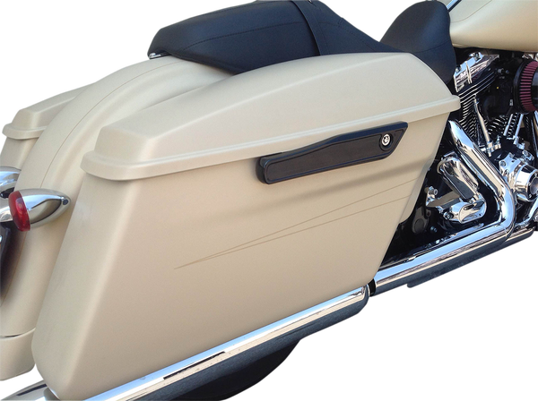 Lighted Saddlebag Hinge Covers Black, 1, nordicamoto.ro