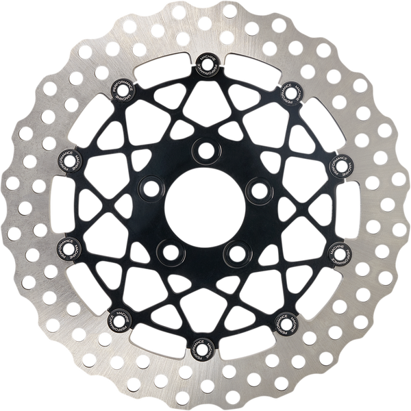 Two-piece Brake Rotor Black, 1, nordicamoto.ro