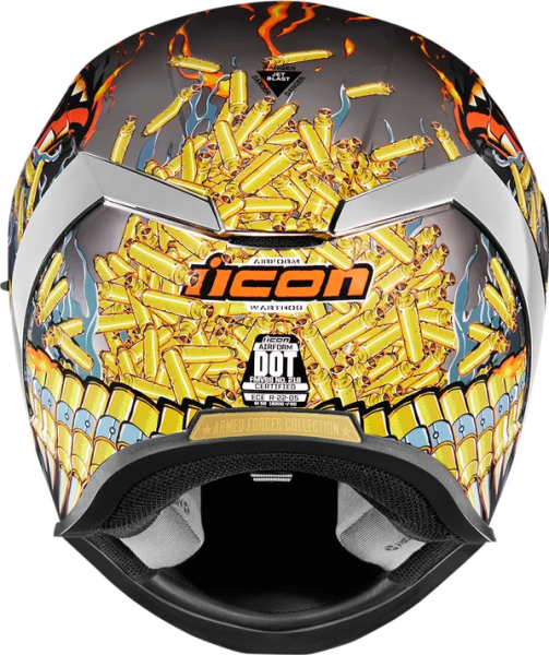 Casca Icon Airform™ Warthog Black/Orange/Silver/Yellow M, 8, nordicamoto.ro