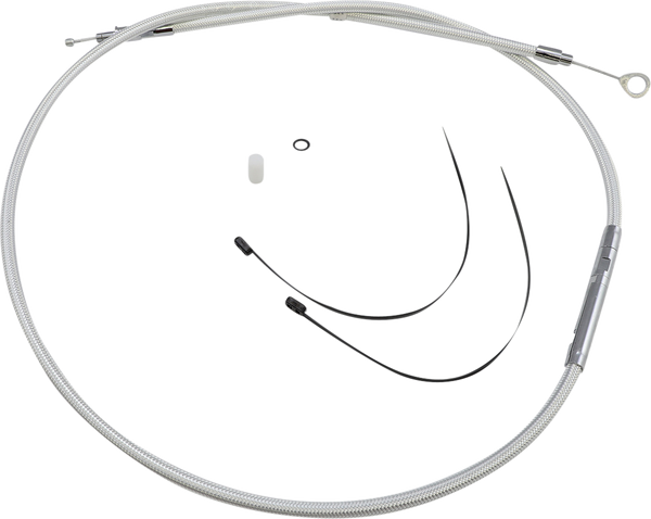 High-efficiency Braided Sterling Chromite Ii® Clutch Cable Silver, 2, nordicamoto.ro