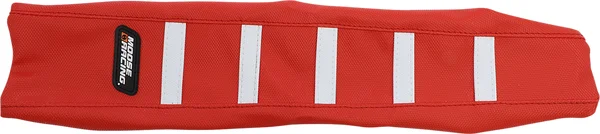 Ribbed Seat Cover Red, 1, nordicamoto.ro