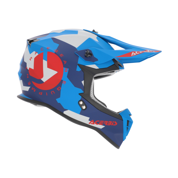 Acerbis Linear 22-06 sisak, kék/piros, M-es méret, 7, nordicamoto.ro