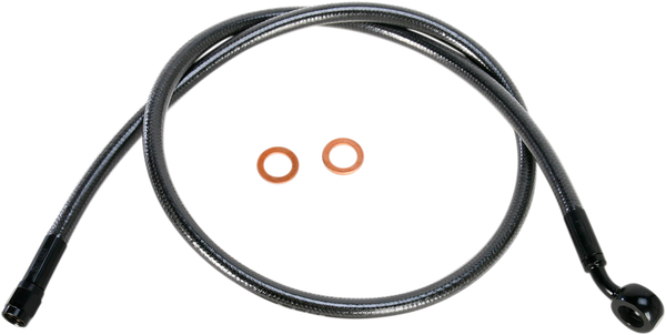 Alternate Length Designer Series Abs-specific Front Brake Line Kit Black, Black Pearl, 1, nordicamoto.ro
