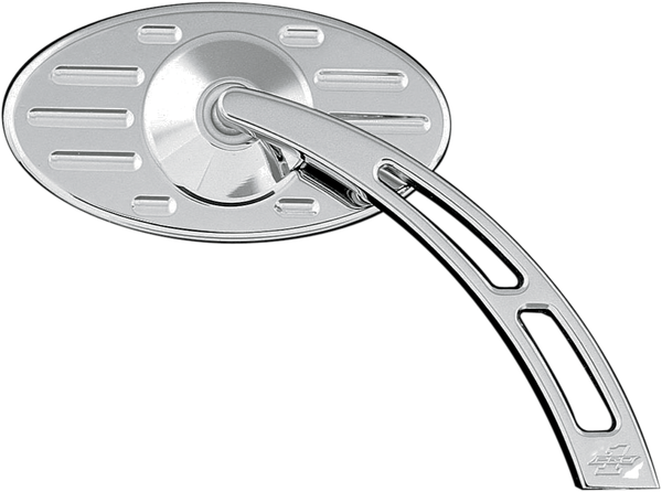 Billet Aluminum Mirrors With Clear Glass Silver, 1, nordicamoto.ro